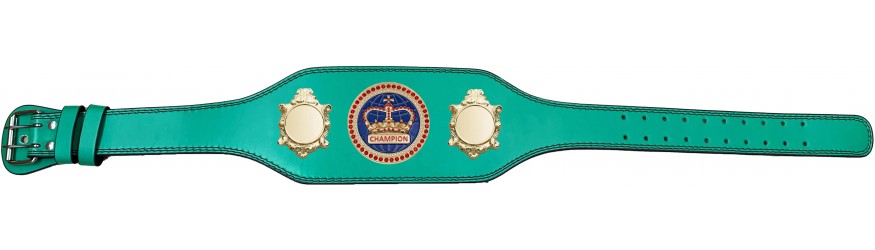 CHAMPIONSHIP BELT - BUD003/G/BLUGEM - AVAILABLE IN 4 COLOURS